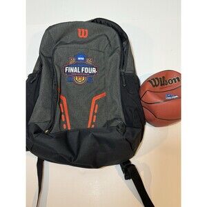Wilson Final Four Women 2021 San Antonio NCAA Team Issued Backpack And Mini Ball